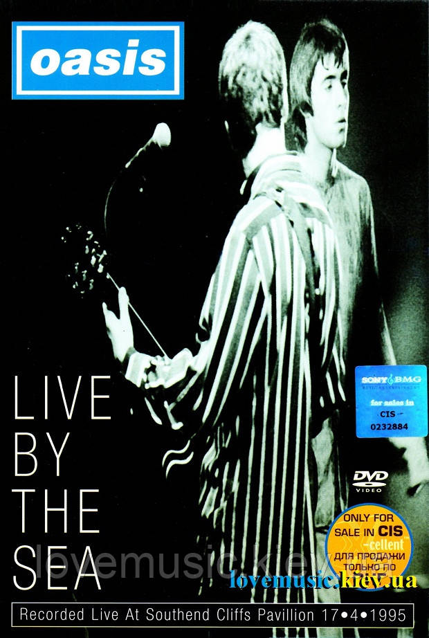 Відео диск OASIS Live by the sea (2001) (dvd video)
