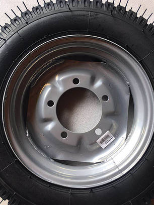 Колесо в зборі 4.00*12 (під 5 болтів) 8,35 кг "дорожня" TTG, фото 2