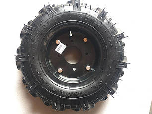 Колесо в зборі 4.00*8 (під 4 болти) 4,45 кг TTG, фото 2