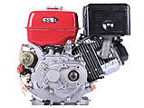 Двигун 194FE — бензин (під шпонку діаметр 25 мм) (з знижувальним редуктором 1/2) (22 к.с.) з електростартером, фото 4