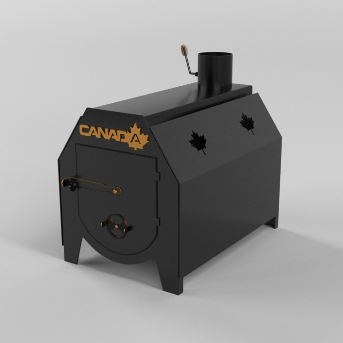 Печь Буржуйка Canada Длительного Горения "Джавелин" — Купить Недорого ...