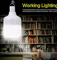 Лампа фонарь для кемпинга LED на аккумуляторе с USB