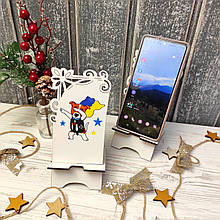 Підставка для телефону з Патроном!. Новорічний подарунок з Патроном Подарунок з ім'ям.