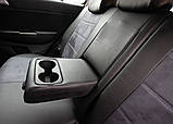 Чохли салону Kia Sportage 4 QL з 2015 р екошкіра+антара (авточохли Кіа Спортейдж), фото 3