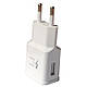 Мережевий зарядний пристрій 2 А білий модель EP-TA20EWE, фото 2