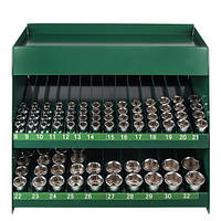 HANS. Полиця з торцевими головками 1/2", 8 мм — 32 мм, 84 шт.