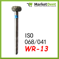 Стоматологические алмазные боры Rogin упаковка 5 шт - серия WR (колесо, круглый край)