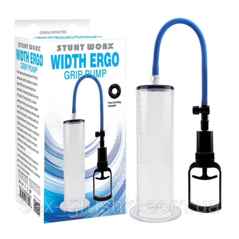 Вакуумна помпа для збільшення члена Width Ergo Grip Pump