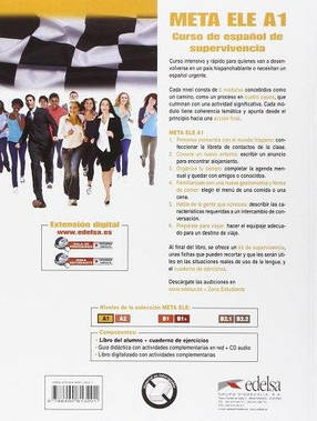 Meta ELE A1 Libro del alumno + Cuaderno de ejercicios / Підручник + зошит з іспанської мови, фото 4