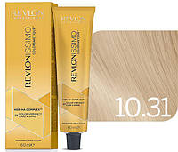 Стойкая краска для волос 10.31 Платино-бежевый блонд Colorsmetique Beiges Golds Revlon, 60 мл