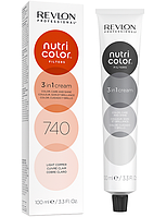 Тонирующий бальзам для волос 740 светлый медный Nutri Color Filters Revlon, 100 мл