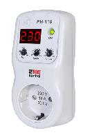 РН-116 NOVATEK-ELECTRO Реле напряжения в розетку, Новатек электро реле контроля и защиты от перенапряжения