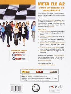 Meta ELE A2 Libro del alumno + Cuaderno de ejercicios / Підручник + зошит іспанською мовою, фото 4