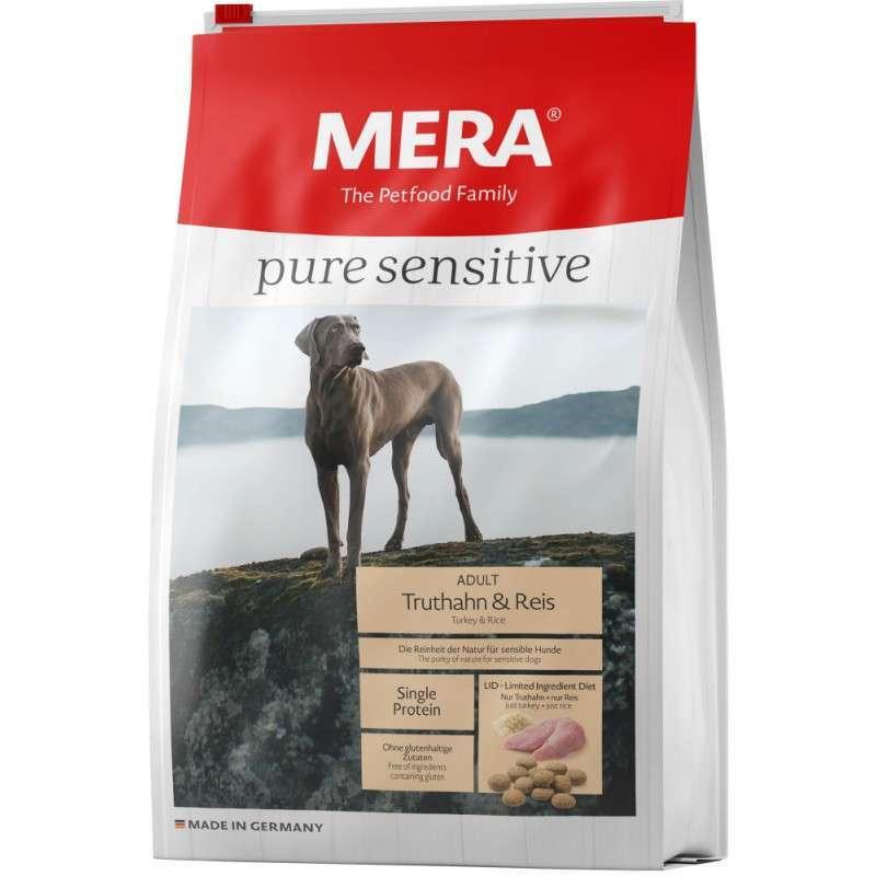 MERA Pure Sensitive Adult Truthahn Reis (Мера Едалт Індичка та Рис) сухий корм для собак з алергією