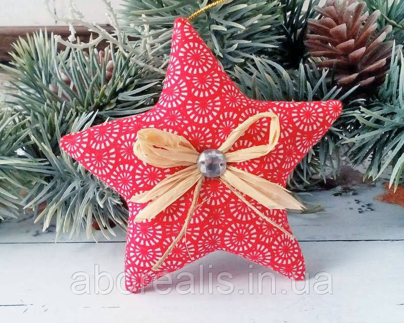 Іграшка на ялинку "Зірка", фото 1