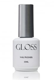Знежирювач для нігтьової пластини Gloss Nail Fresher, 15 мл / Nail Degreaser 15ml
