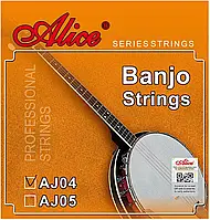 Струны для банджо AJ04 никелированная сталь (009, 016, 023, 030)