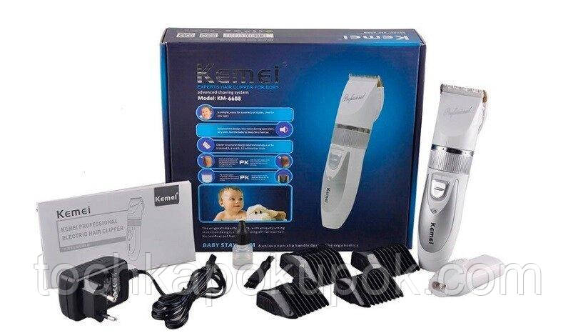 Машинка для стриження Kemei Km-6688, фото 1