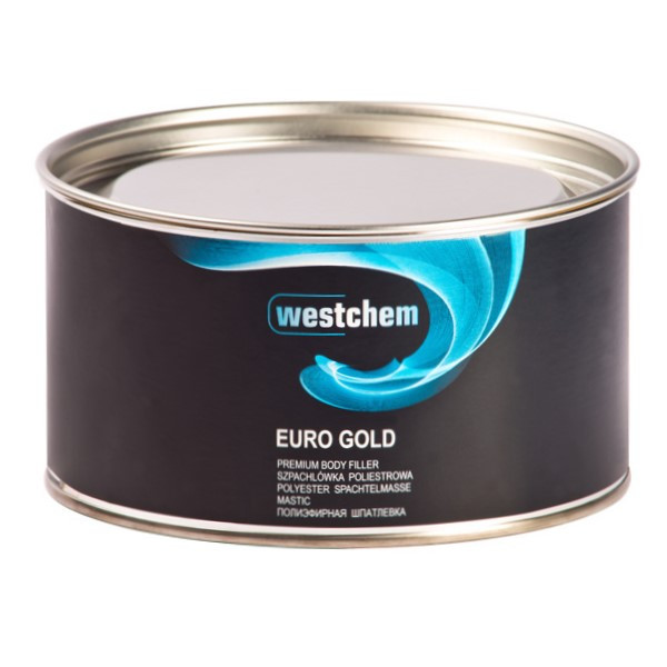 Ультралегка поліефірна шпаклівка Westchem Euro Gold 1 кг