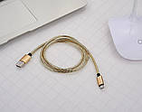 Кабель micro USB металл Cable metal, фото 4