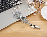 Кабель micro USB металл Cable metal, фото 9