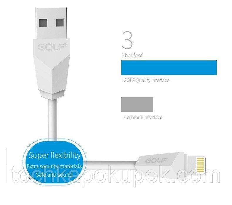 Кабель USB GOLF GOLF C-27i DIAMOND LIGHTNING, фото 1