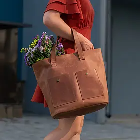 Велика жіноча сумка «Elegant» із натуральної шкіри