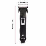 Машинка для стриження акумуляторна Sonar SN-107, фото 4