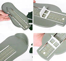 Дитячий стопомір — лінійка для вимірювання стопи