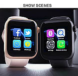 Розумний годинник Smart Watch Z6 чорний і білий, фото 5