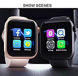 Розумний годинник Smart Watch Z6 чорний і білий, фото 6