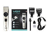Машинка для стриження волосся VGR V-031, фото 5