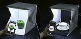 Фотобокс — лайтбокс з LED-підсвіткою для предметного знімання 20 см, фото 5