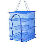 Підвісна сітка сушарка для риби, фруктів, овочів 40x40x60, фото 4