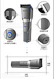 Машинка для стриження волосся Kemei Km-1245, фото 3