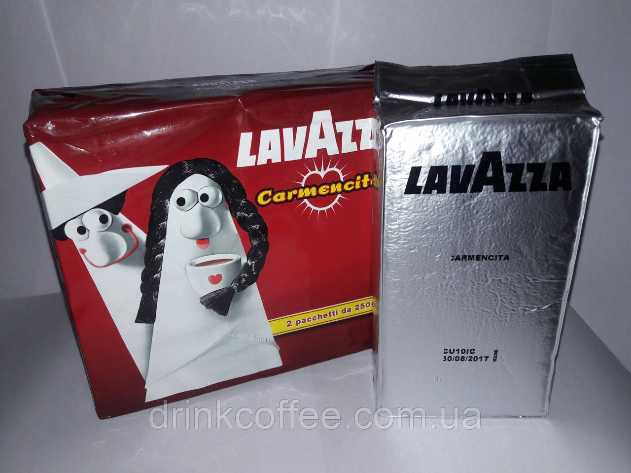 Кава мелена Lavazza Carmencita, 50% Арабіка/50% Робуста, Італія, 250 г