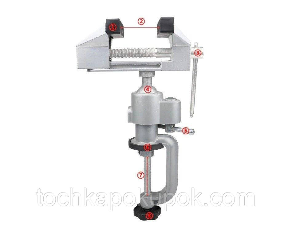 Мини тиски Bench Table Vise, фото 1