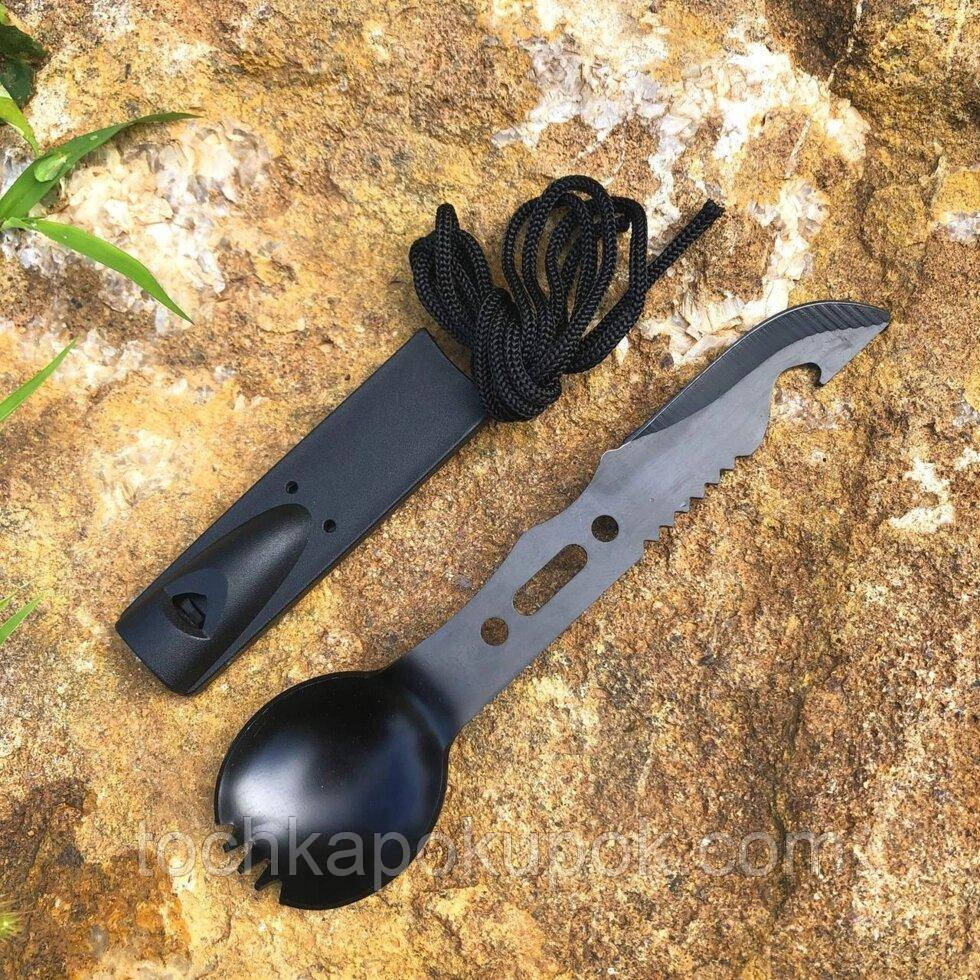 Похідна ложка-вилка-ніж-свислик CRKT Eat'N Tool, фото 1
