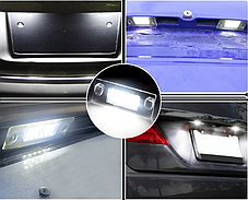 LED підсвітка номера для AUDI (Ауді) S3/Sportback (97-03), A4/S4 (B5 95-01, Avant 95-99), S5 (B5 93-03), фото 3