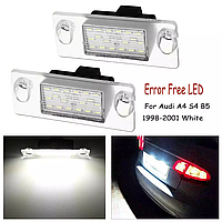 LED подсветка номера для AUDI (Ауди) S3/Sportback (97-03), A4/S4 (B5 95-01, Avant 95-99), S5 (B5 93-03)