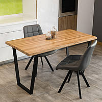 Кухонный стол в стиле loft с дерева дуб SK-6830 1200/600