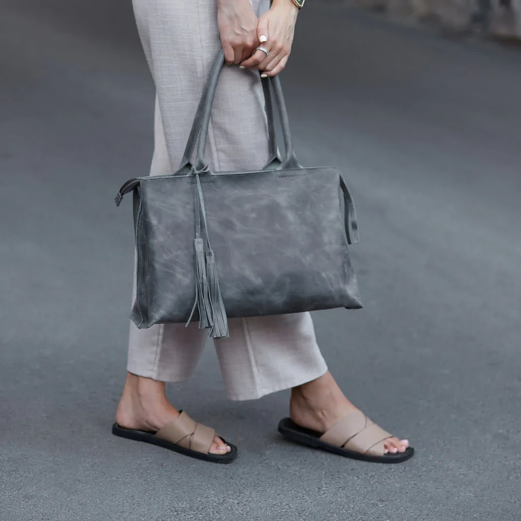 Стильна жіноча сумка «Emeli» із натуральної шкіри