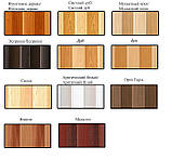 Двері гармошка глухі, дуб 81х203. Міжкімнатні двері гармошка Melodi. Доставка., фото 3