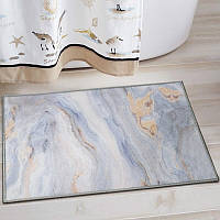 Килимок у ванну кімнату MAC Carpet Print  212В 50х80 см Сірий
