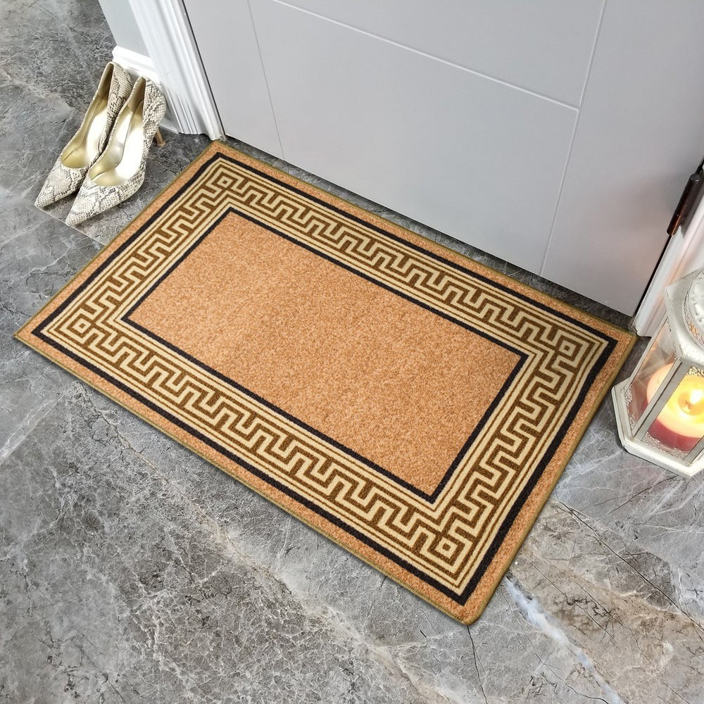 Килимок придверний, у передпокій, коридор MAC Carpet Taba 225 Бежевий 57х90 см