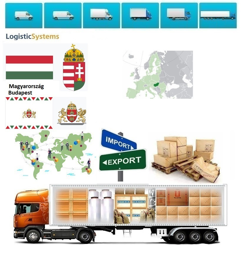 Вантажні перевезення з Будапешта в Будапешт разом з Logistic Systems.