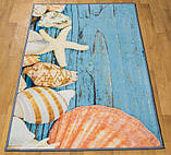 Килимок у ванну кімнату MAC Carpet Print 283В 57х90 см Блакитний, фото 3