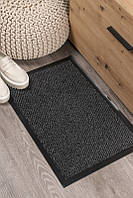 Брудозахисний придверний килимок Vebe Lisa 0051 40х60 см Темно-сірий
