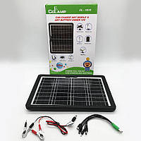 Портативная солнечная панель CcLamp CL-1615, 15Вт / Солнечная батарея для подзарядки устройств