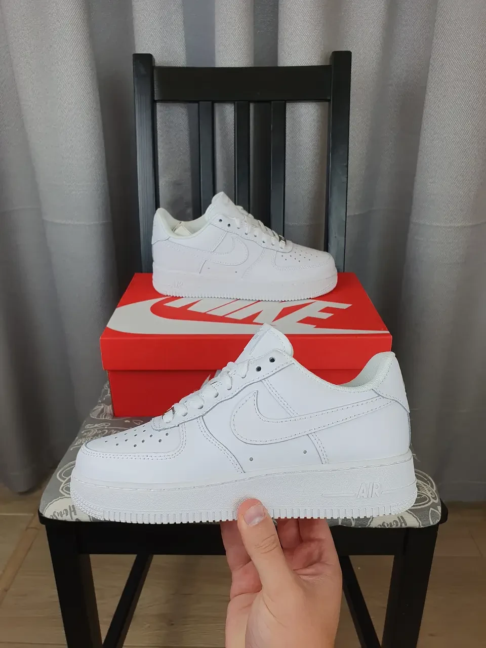 Белые Женские Кроссовки Nike Air Force 1 Classic Low White. Женские ...